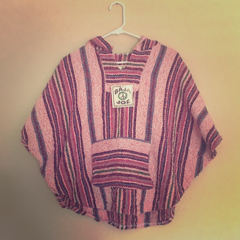 Baja Joe Drug Rug Poncho
